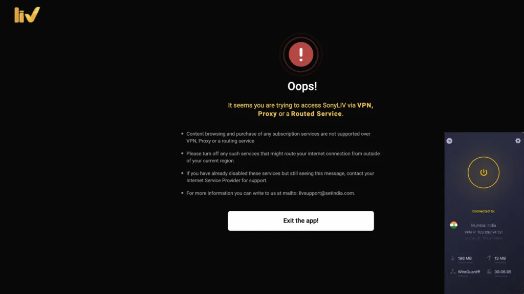 CyberGhost VPN Review 2026: Is It Worth Buying in India? 9 CyberGhost streaming performance SonyLiv