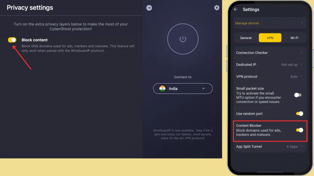 CyberGhost VPN Review 2026: Is It Worth Buying in India? 22 Cyberghost Ad blocker