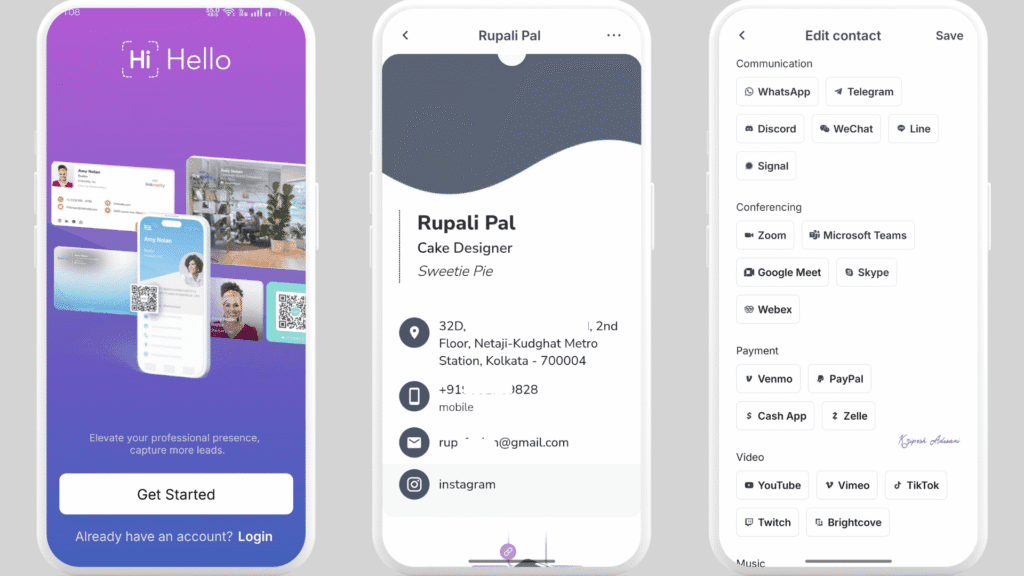 5 Best Business Card Scanner Apps in 2026 (Picks That Actually Work) 1 HiHello-business-card-scanner-user-interface