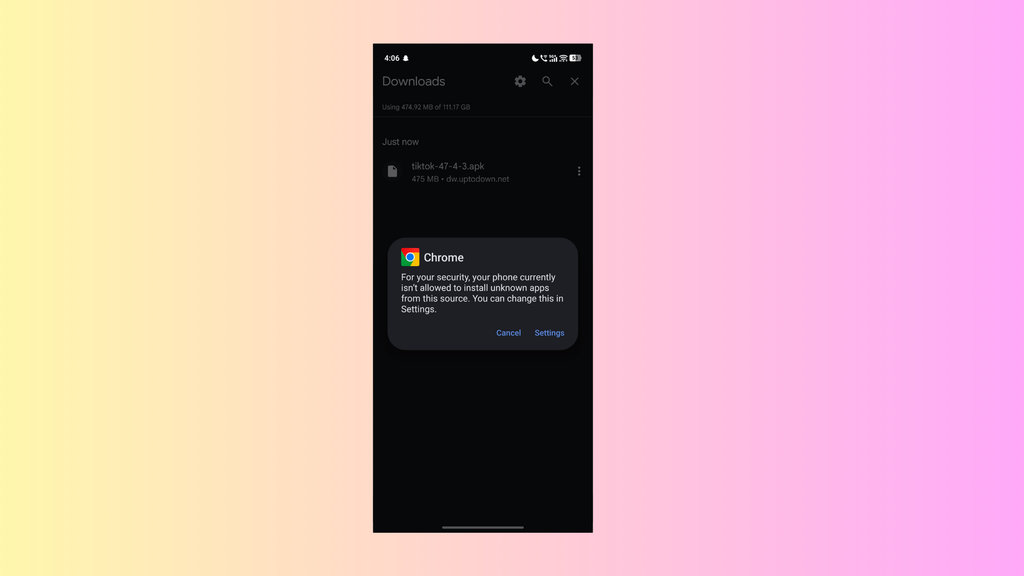 How to Use TikTok in India in 2026: 4 Proven Methods (Step-by-Step) 8 Allow Installing from Unknown Source