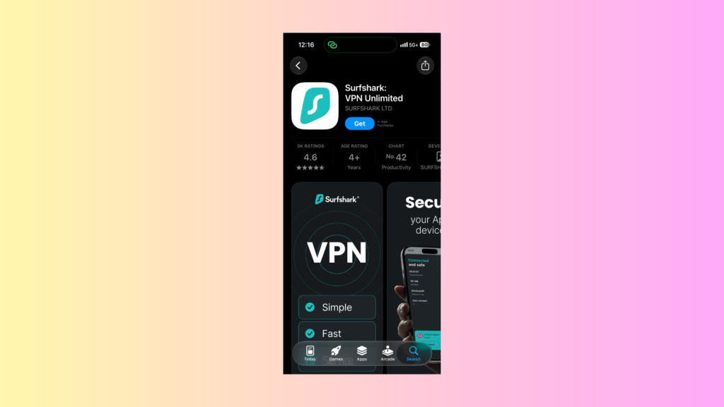 How to Use TikTok in India in 2026: 4 Proven Methods (Step-by-Step) 17 Surfshark VPN on App Store