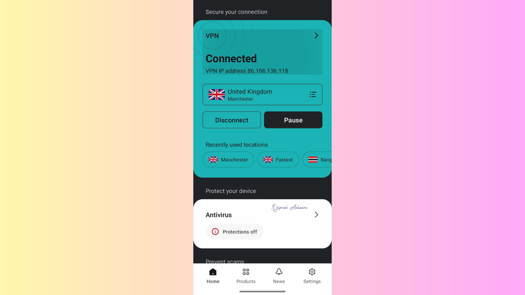 How to Use TikTok in India in 2026: 4 Proven Methods (Step-by-Step) 5 surfshark vpn android app interface